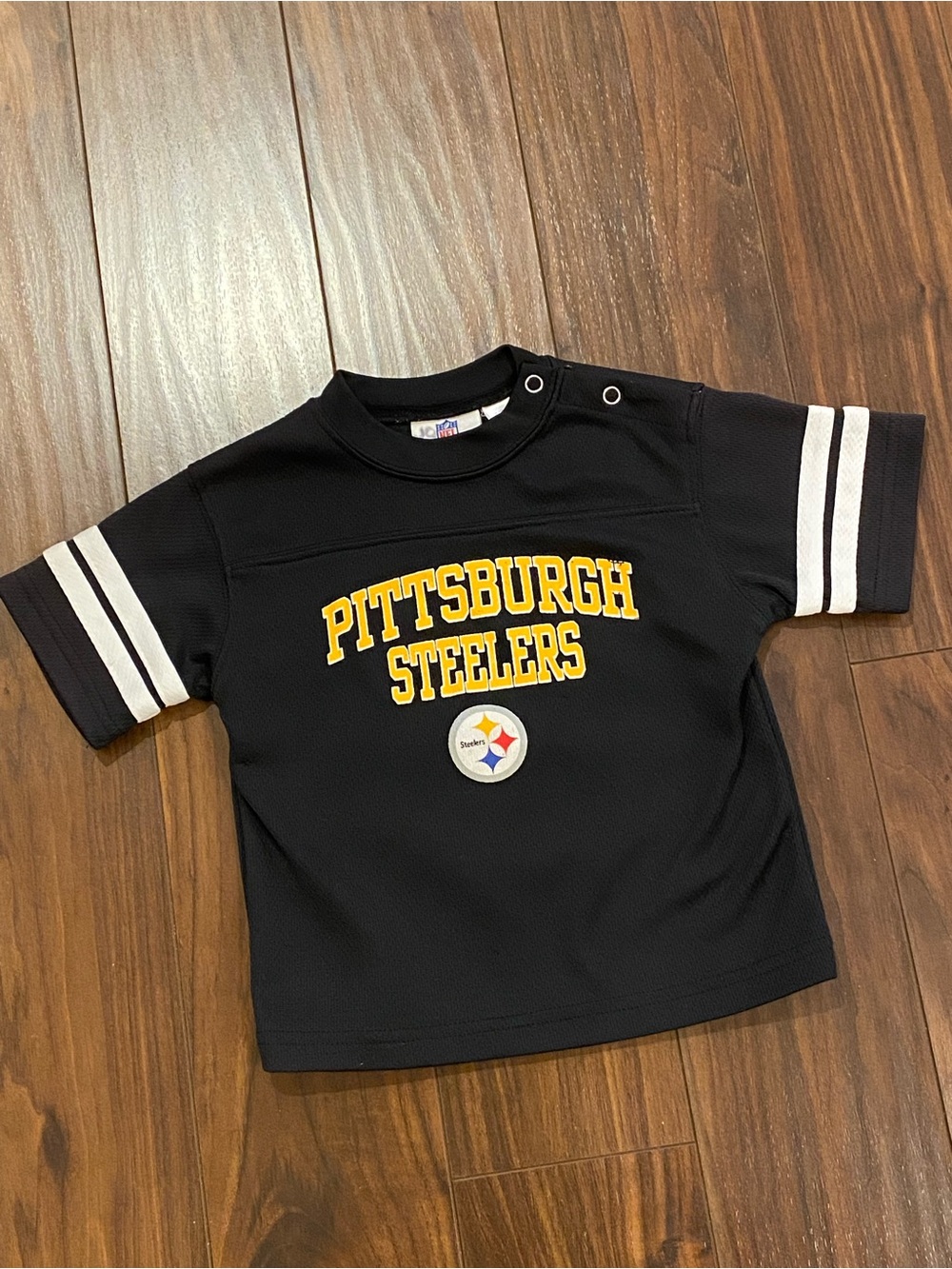 NFL Team Apparel Kids Pittsburgh Steelers blank Jersey Size 24 Months